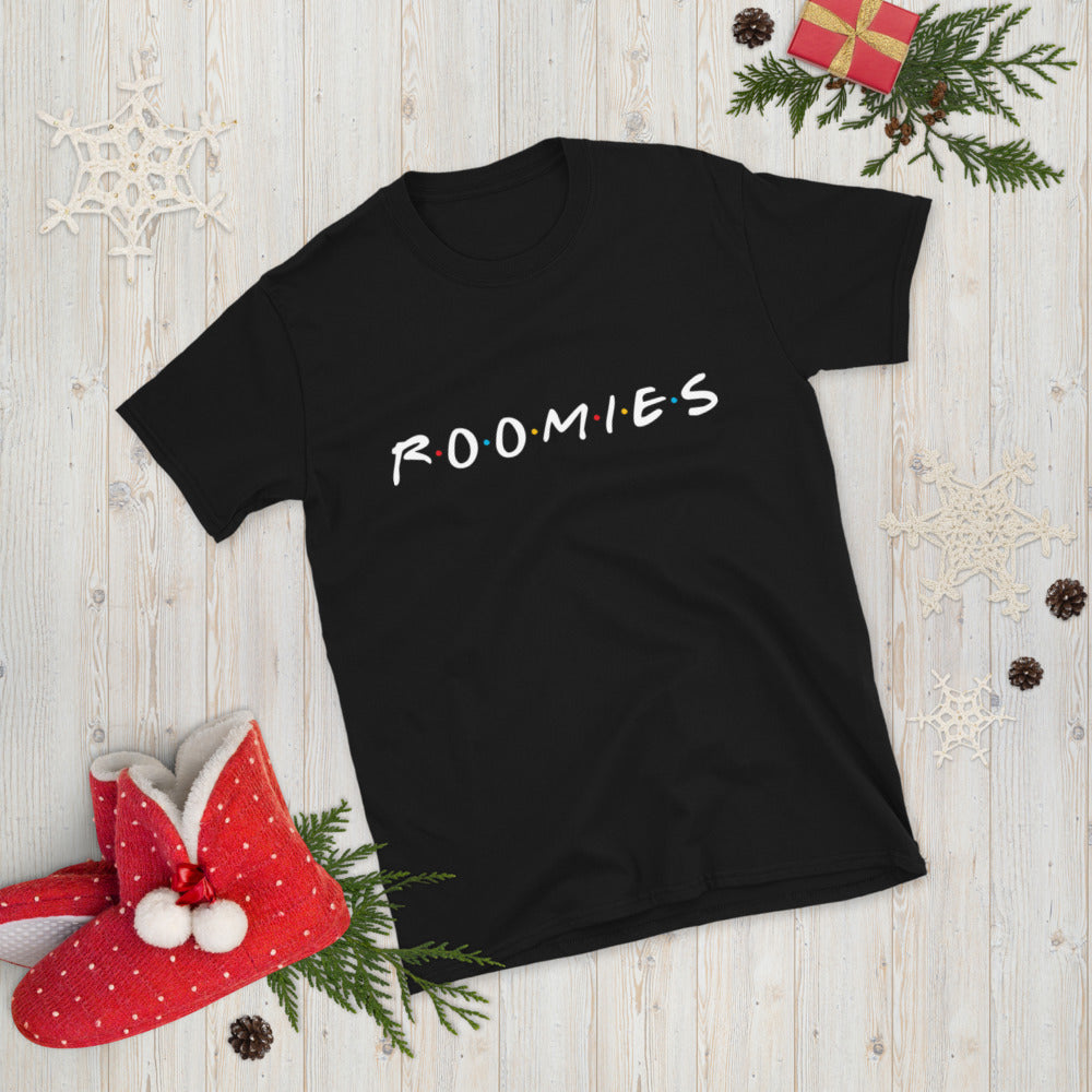 ROOMIES x FRIENDS T-Shirt (Black)