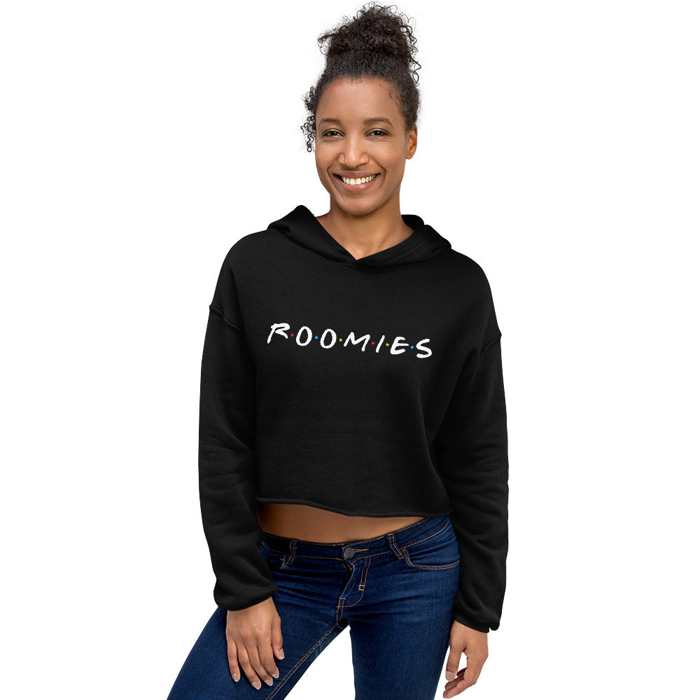 ROOMIES x FRIENDS - Crop Hoodie