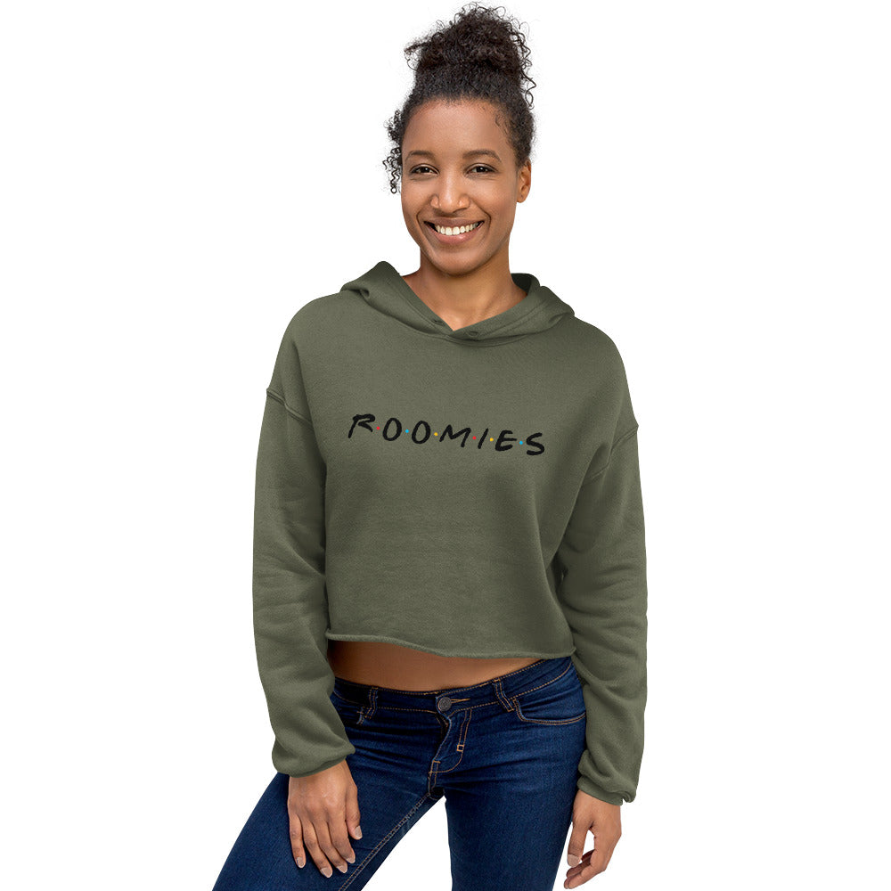 ROOMIES x FRIENDS - Crop Hoodie