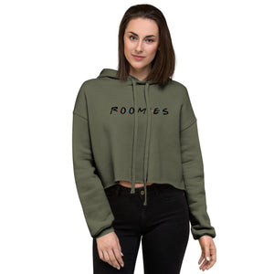 ROOMIES x FRIENDS - Crop Hoodie