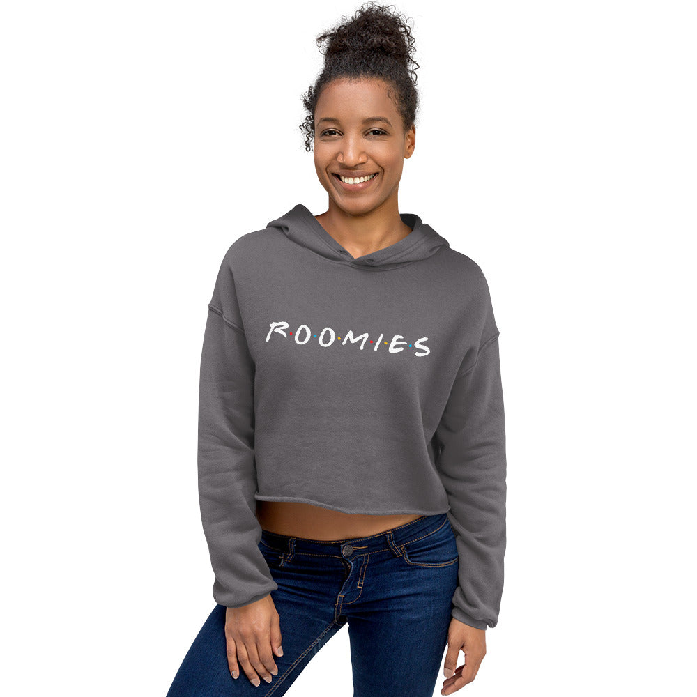 ROOMIES x FRIENDS - Crop Hoodie